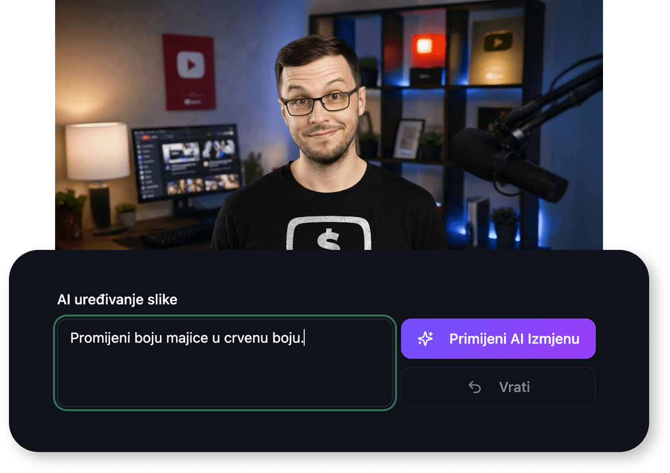 Prije - Promijeni boju odjeće, kose ili se pretvori u likove