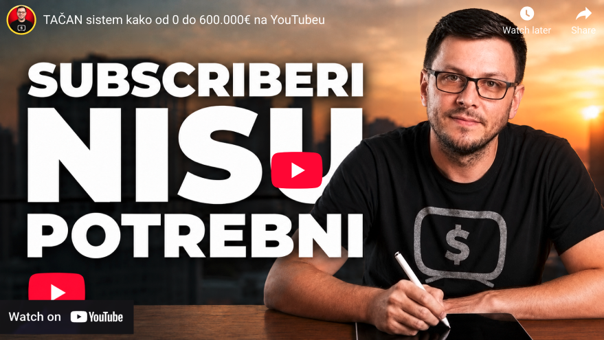 Subscriberi nisu potrebni